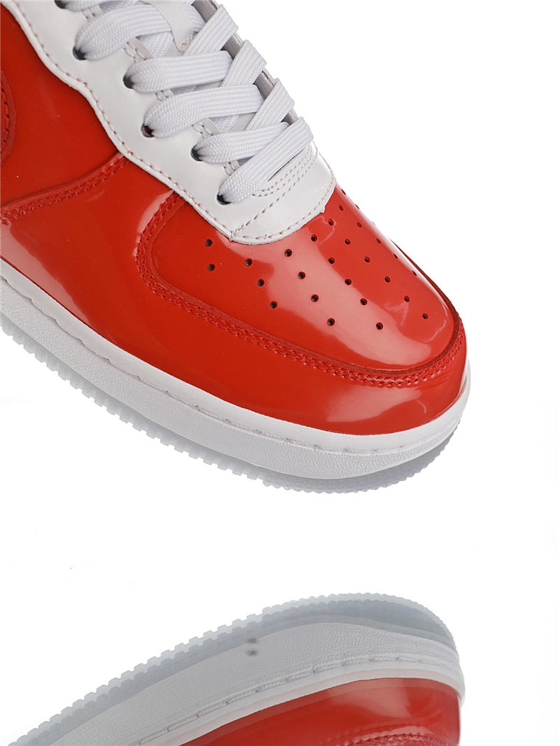nike air force 1 - Rojo Blanco