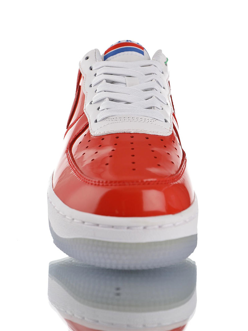 nike air force 1 - Rojo Blanco