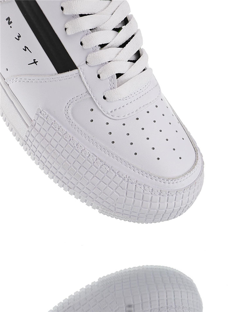 nike air force 1 - Blanco Negro Gris