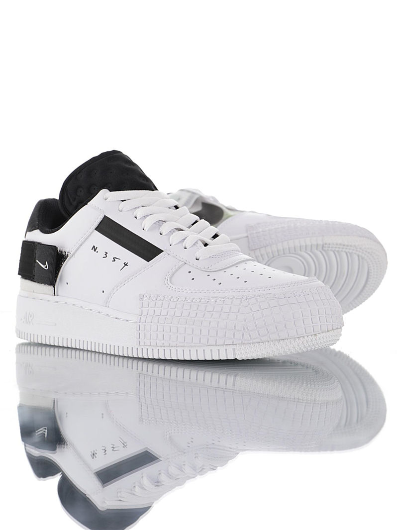 nike air force 1 - Blanco Negro Gris