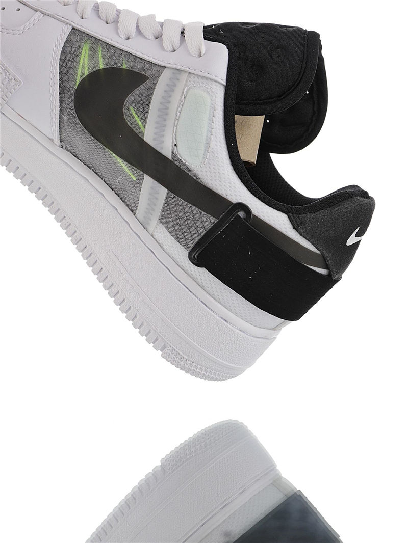 nike air force 1 - Blanco Negro Gris