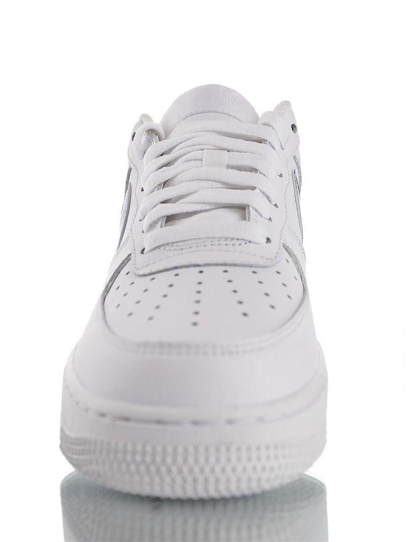 nike air force 1 - Blanco Plateado