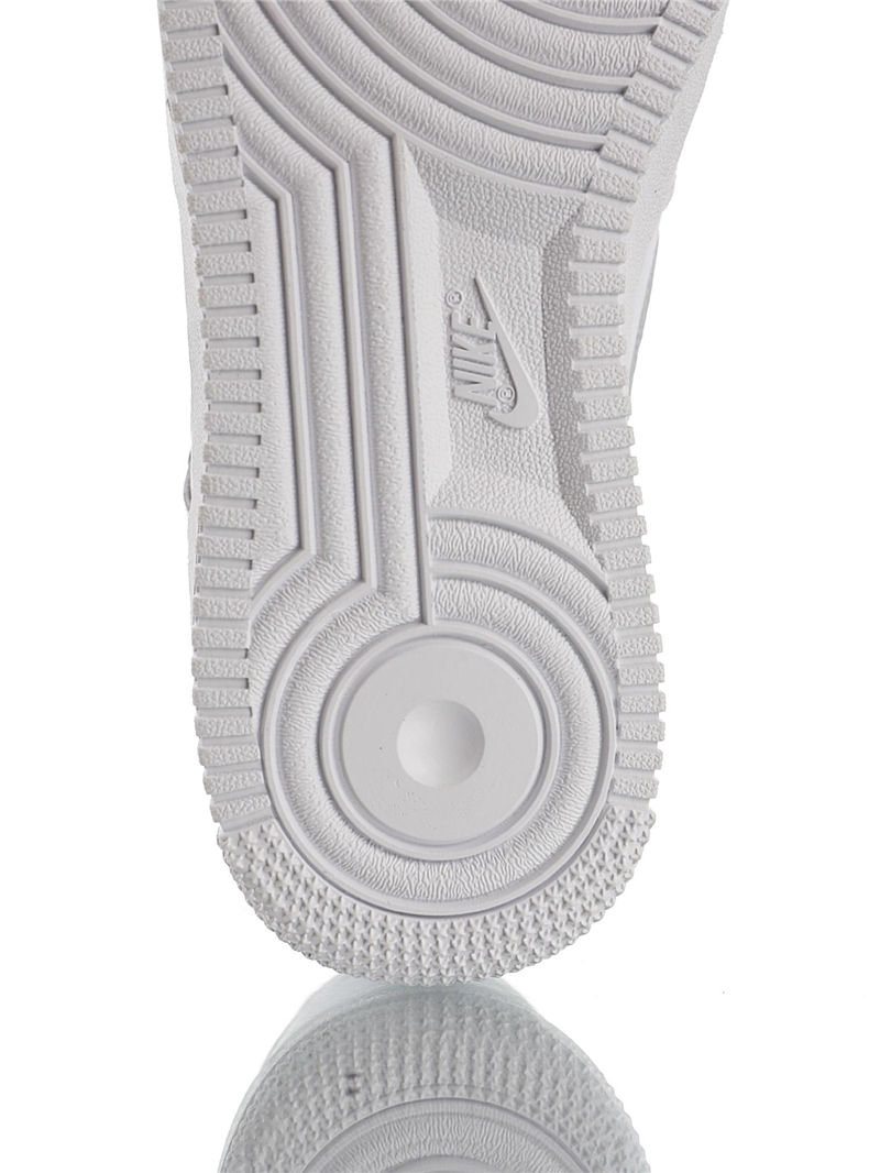 nike air force 1 - Blanco Plateado