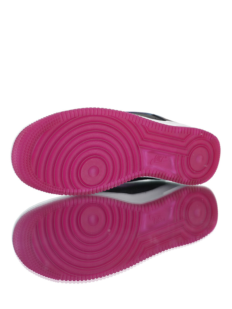 nike air force 1 - Negro Rosado
