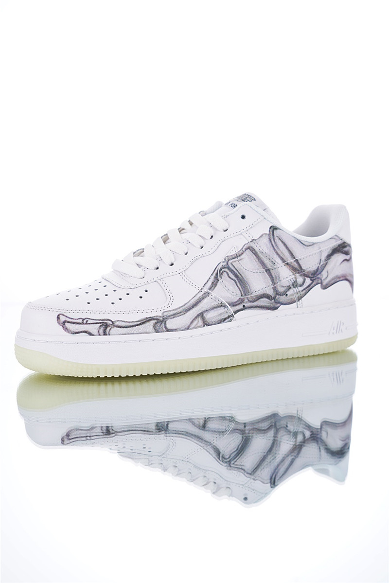 nike air force 1 - Blanco Gris Fluor