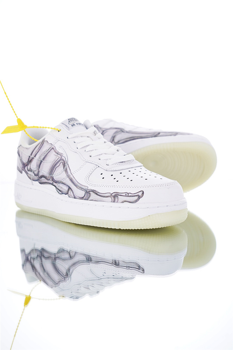 nike air force 1 - Blanco Gris Fluor