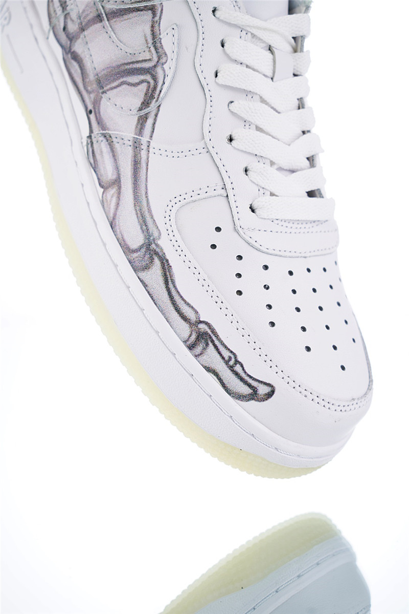 nike air force 1 - Blanco Gris Fluor