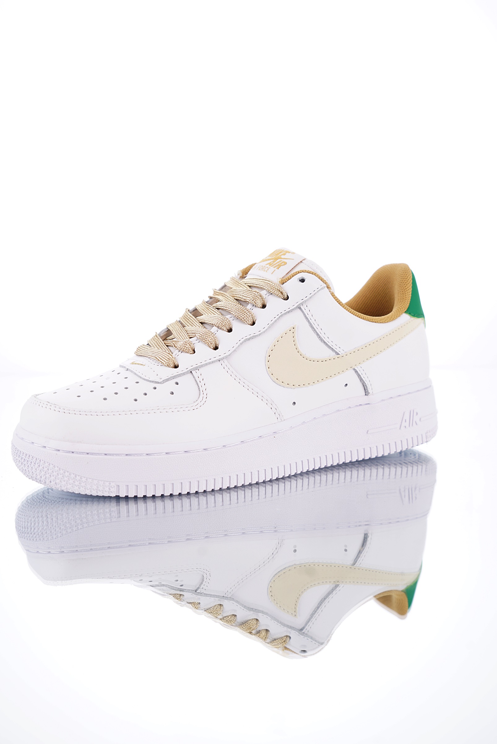 nike air force 1 - Blanco Vainilla Verde
