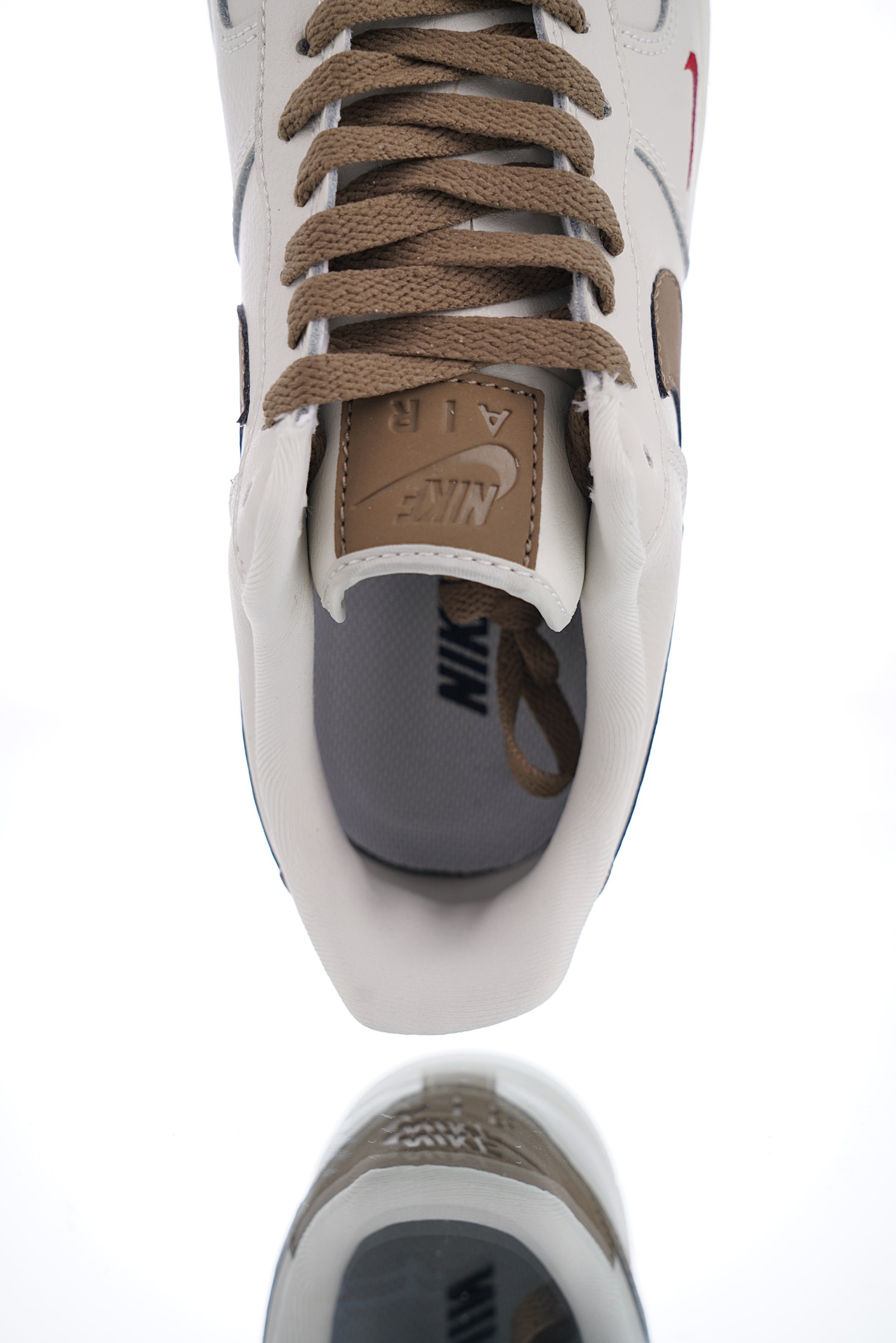 nike air force 1 - Gris Cafe