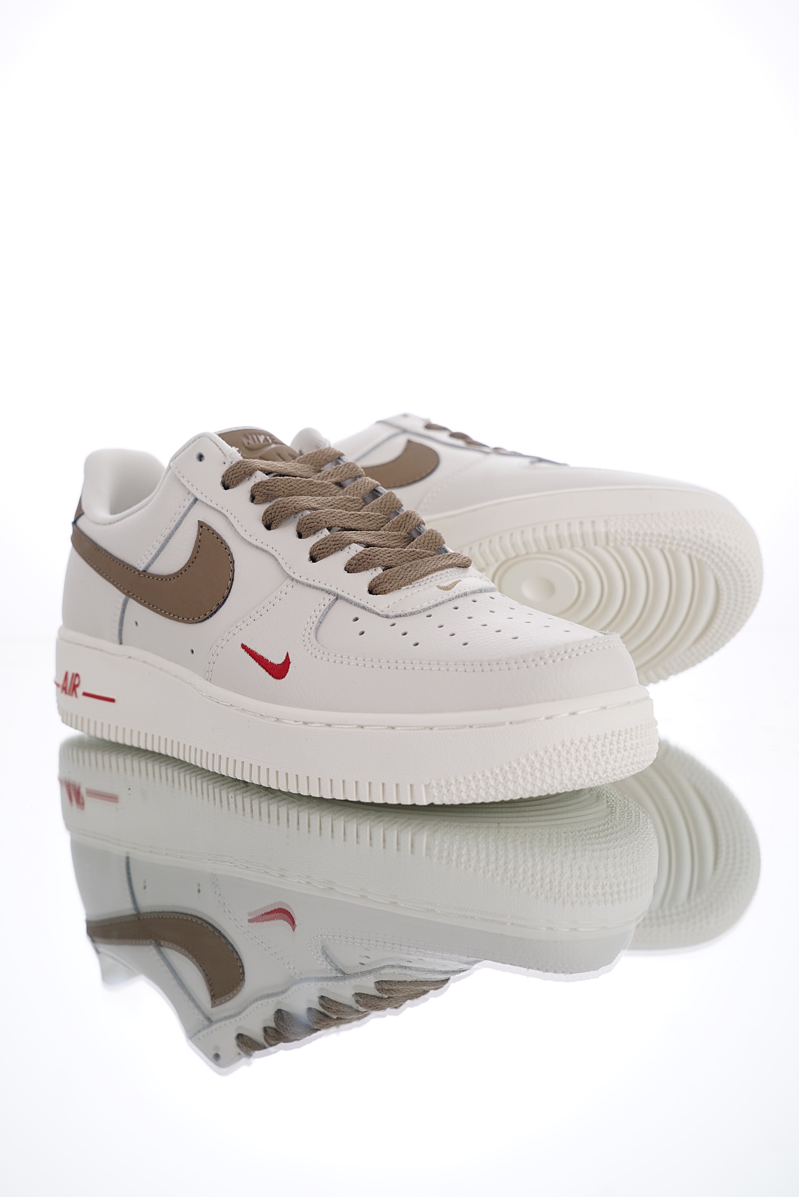 nike air force 1 - Gris Cafe