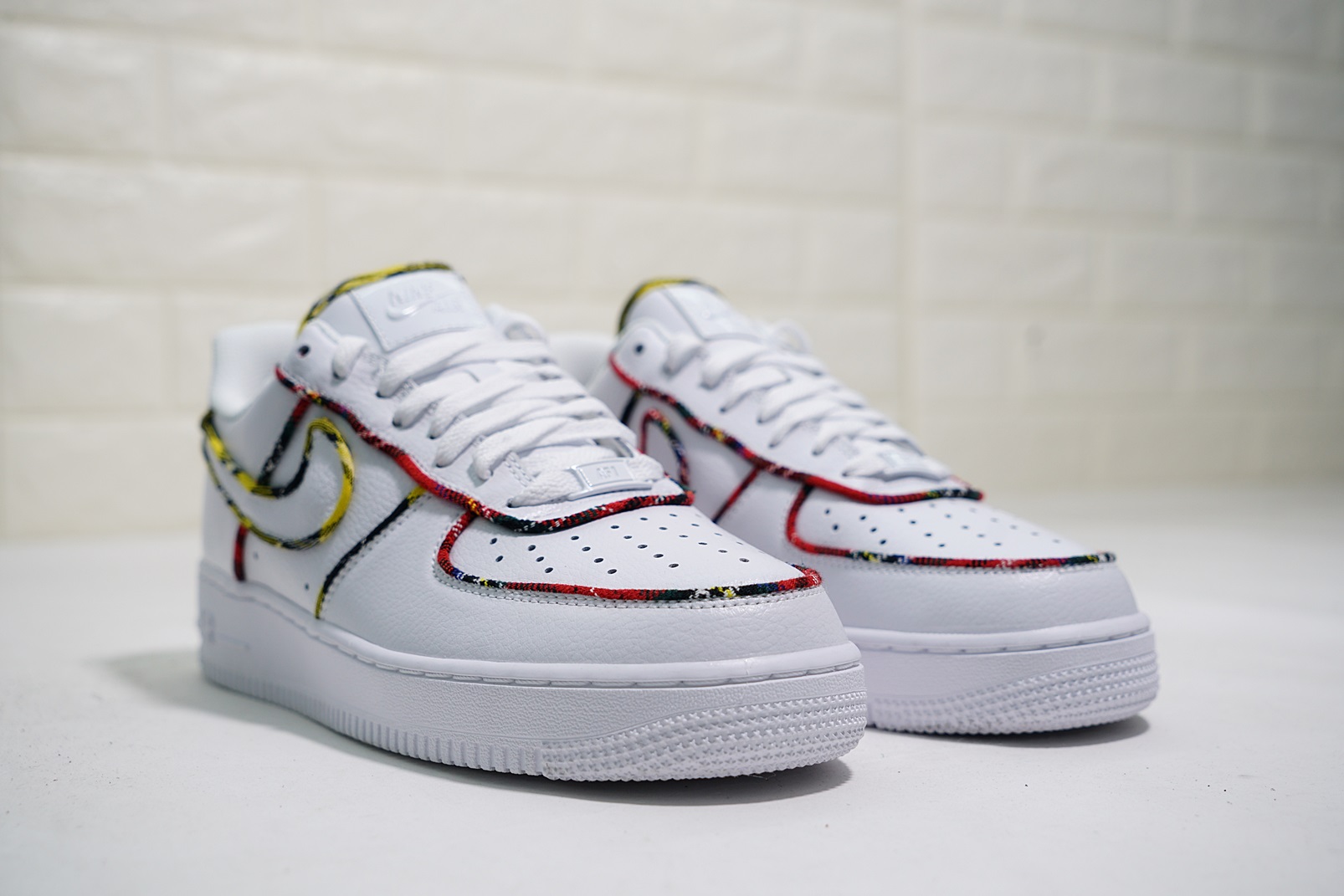 nike air force 1 - Blanco Arcoiris