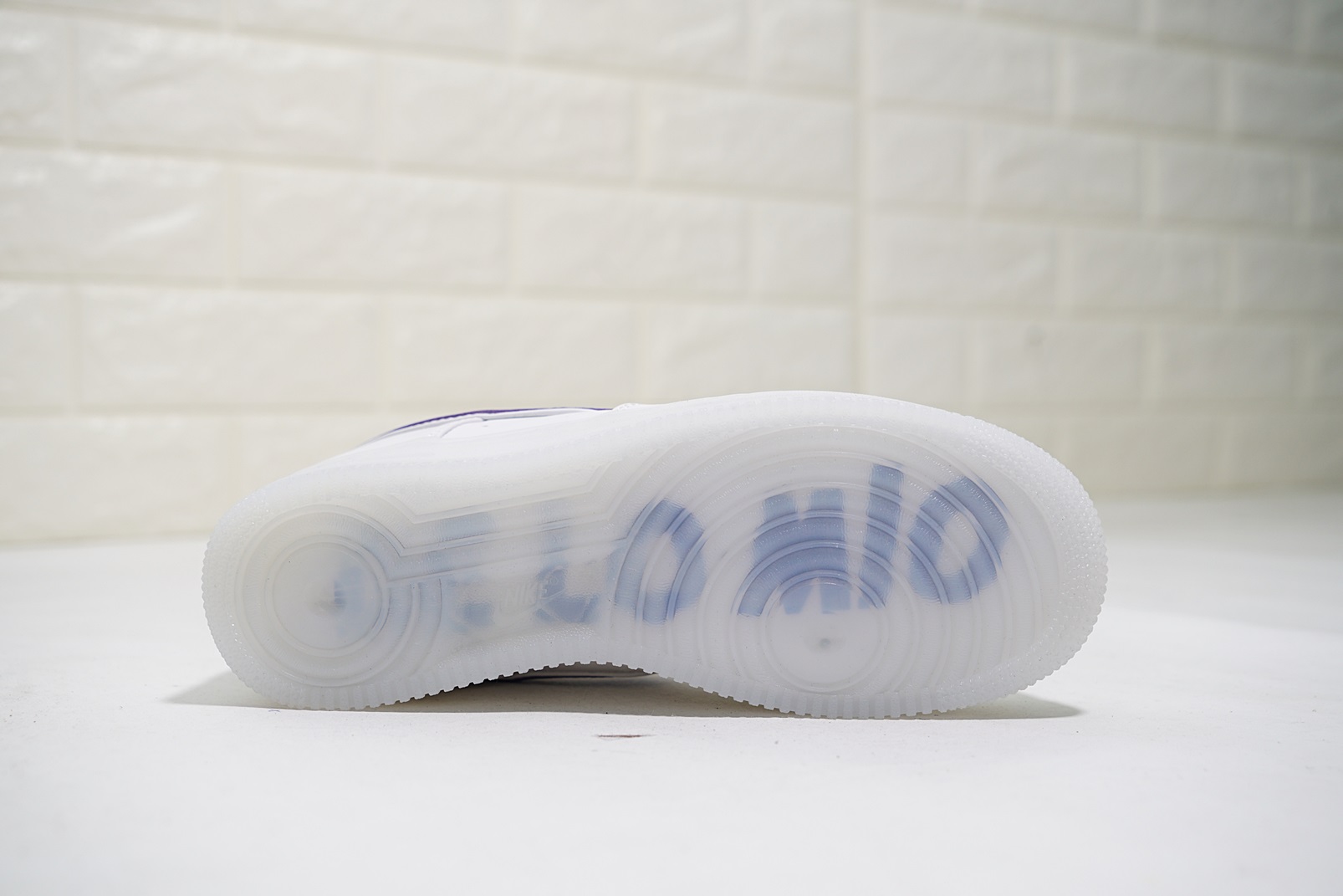 nike air force 1 - Blanco Morado