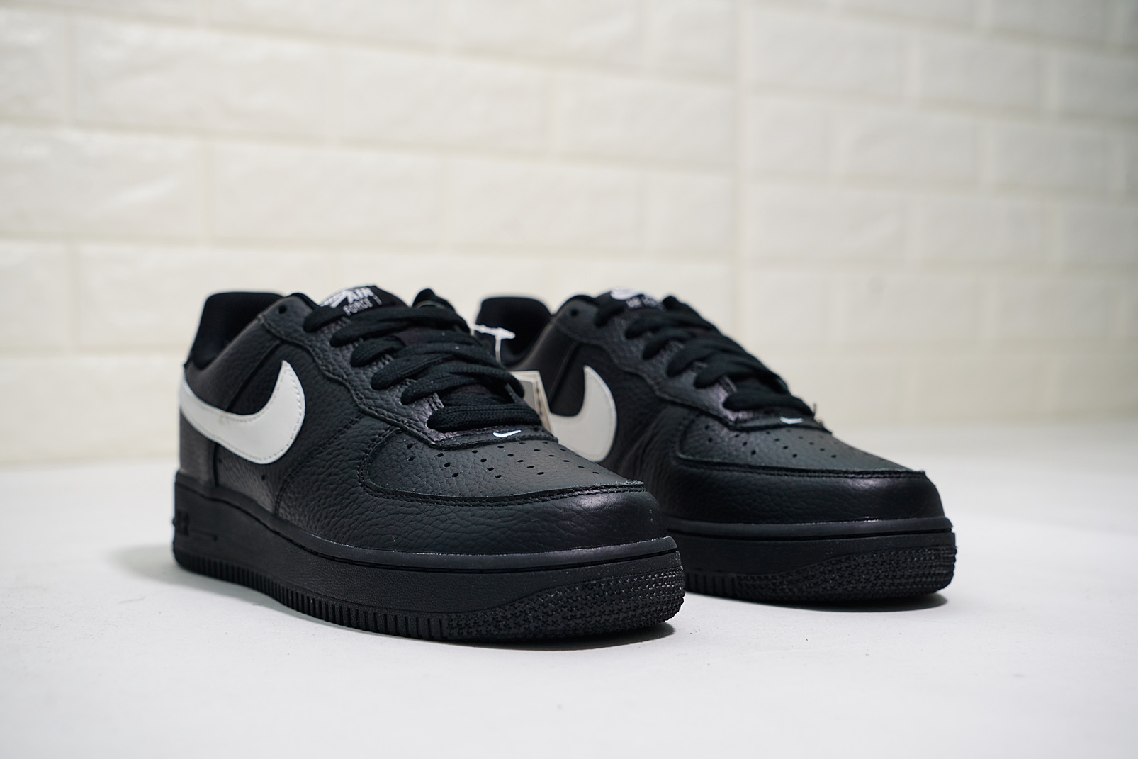 nike air force 1 - Negro Blanco