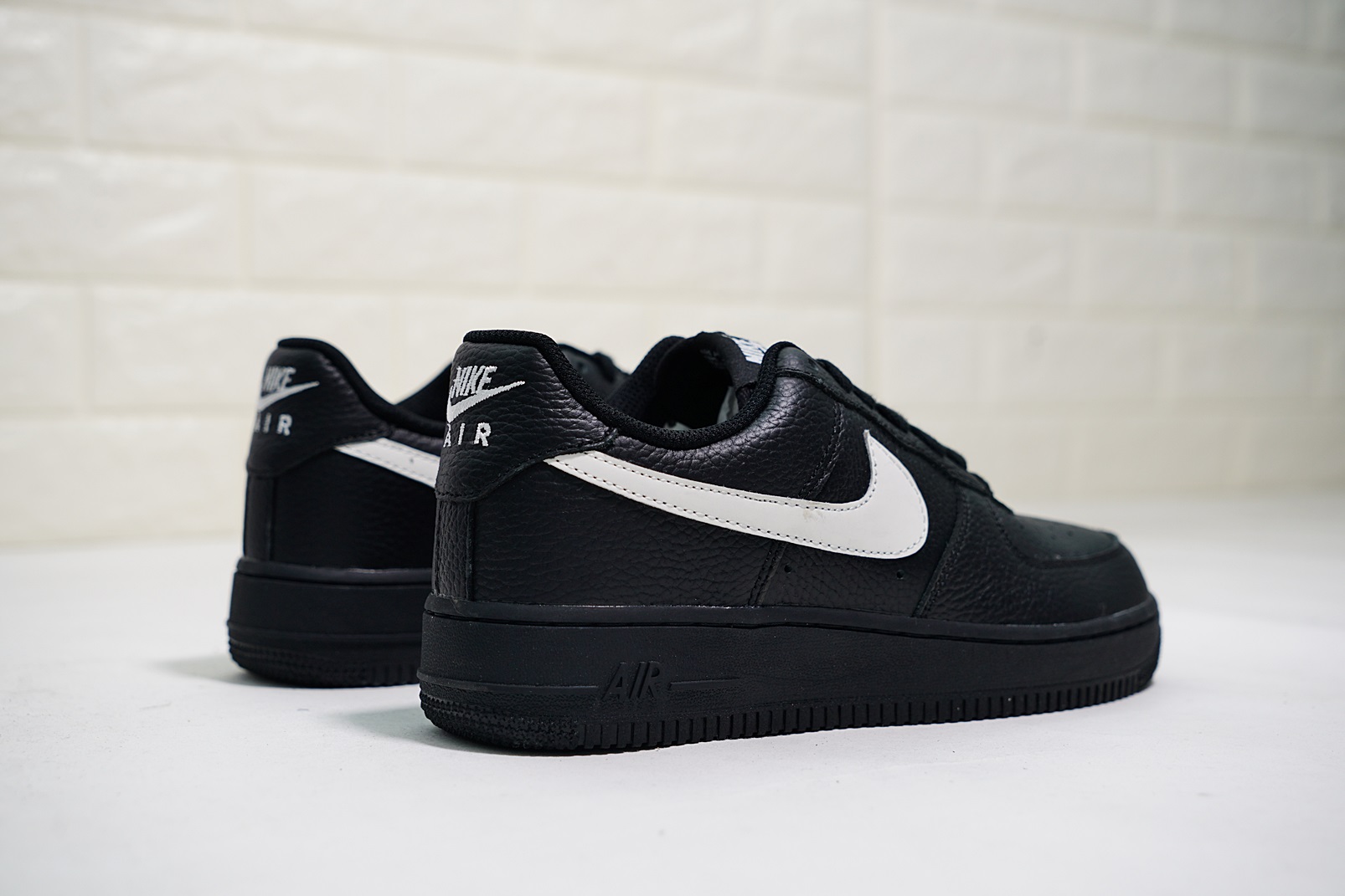 nike air force 1 - Negro Blanco