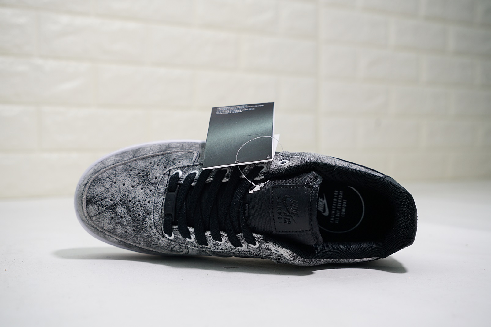 nike air force 1 - Negro Gris