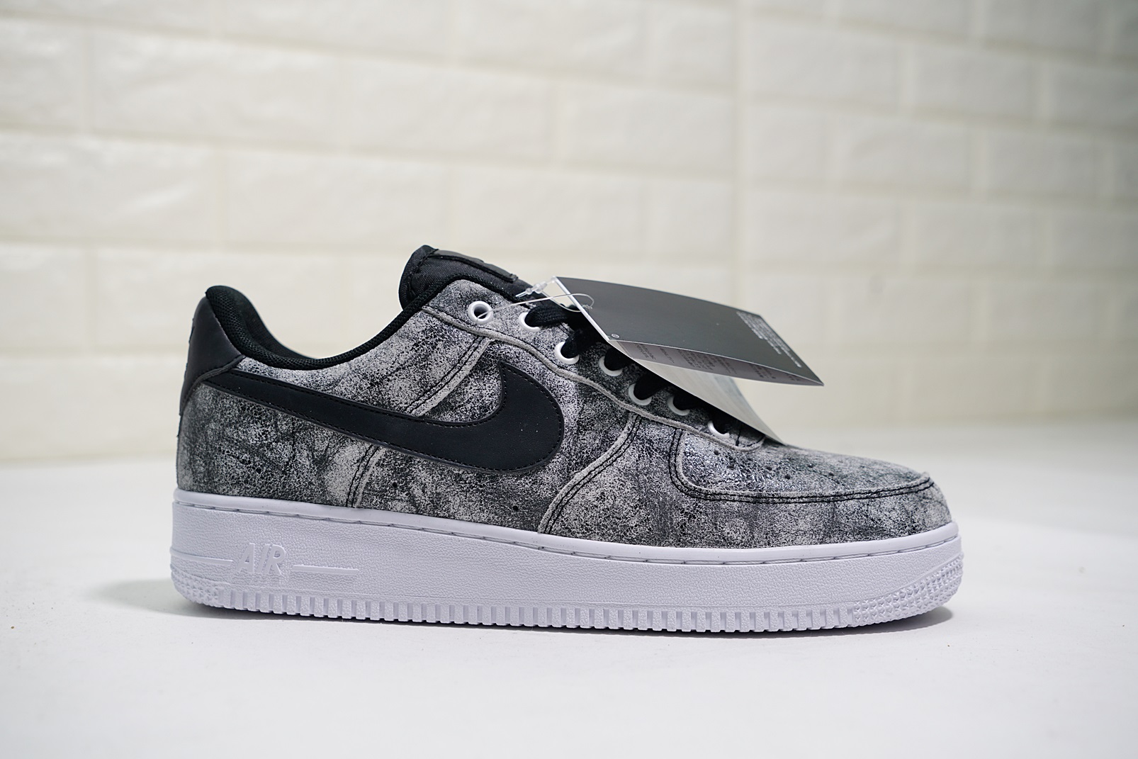 nike air force 1 - Negro Gris