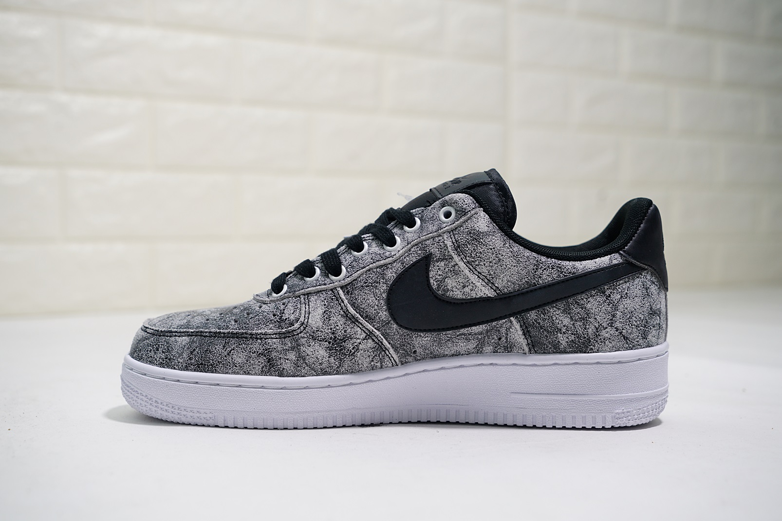 nike air force 1 - Negro Gris