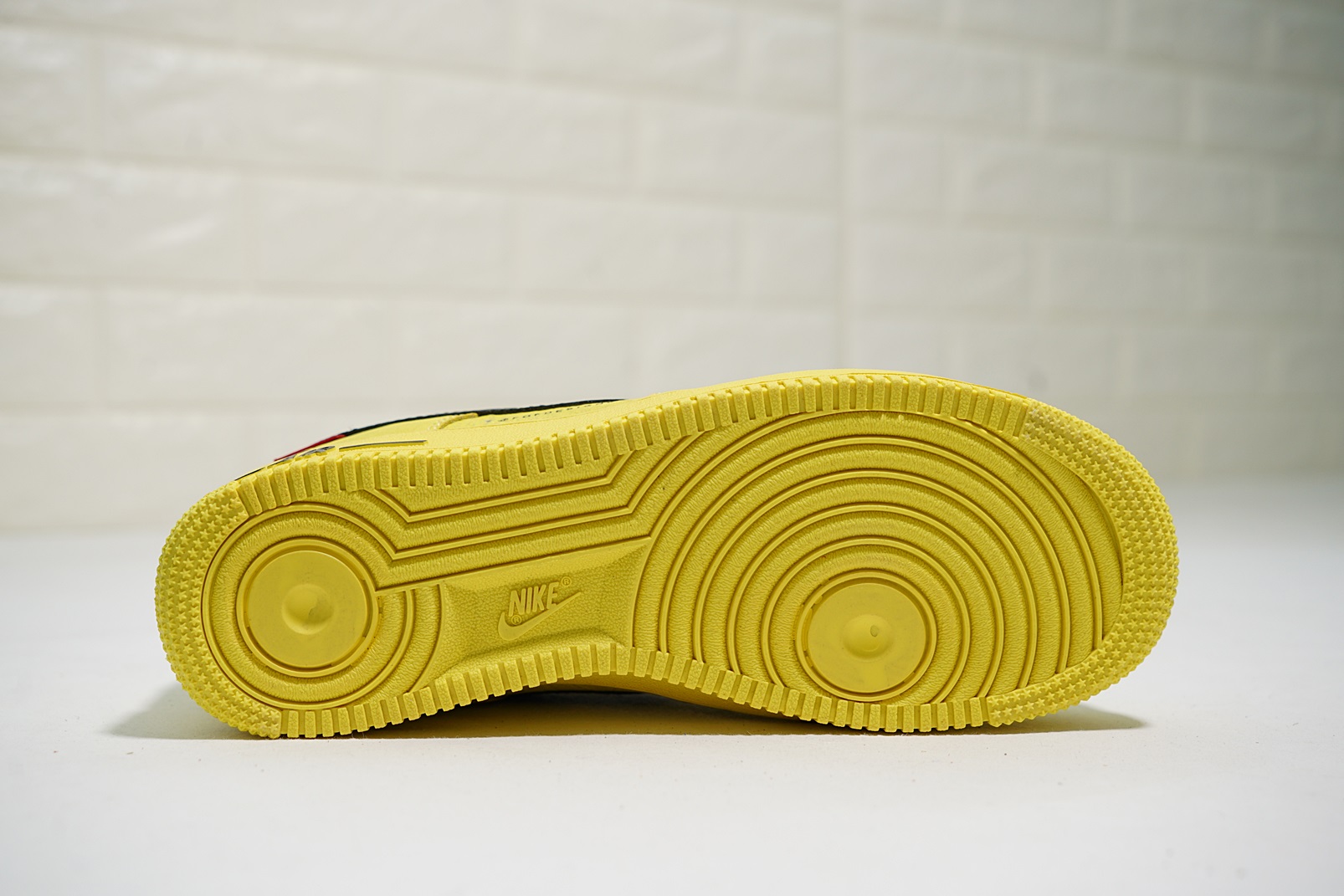 nike air force 1 - Amarillo Negro