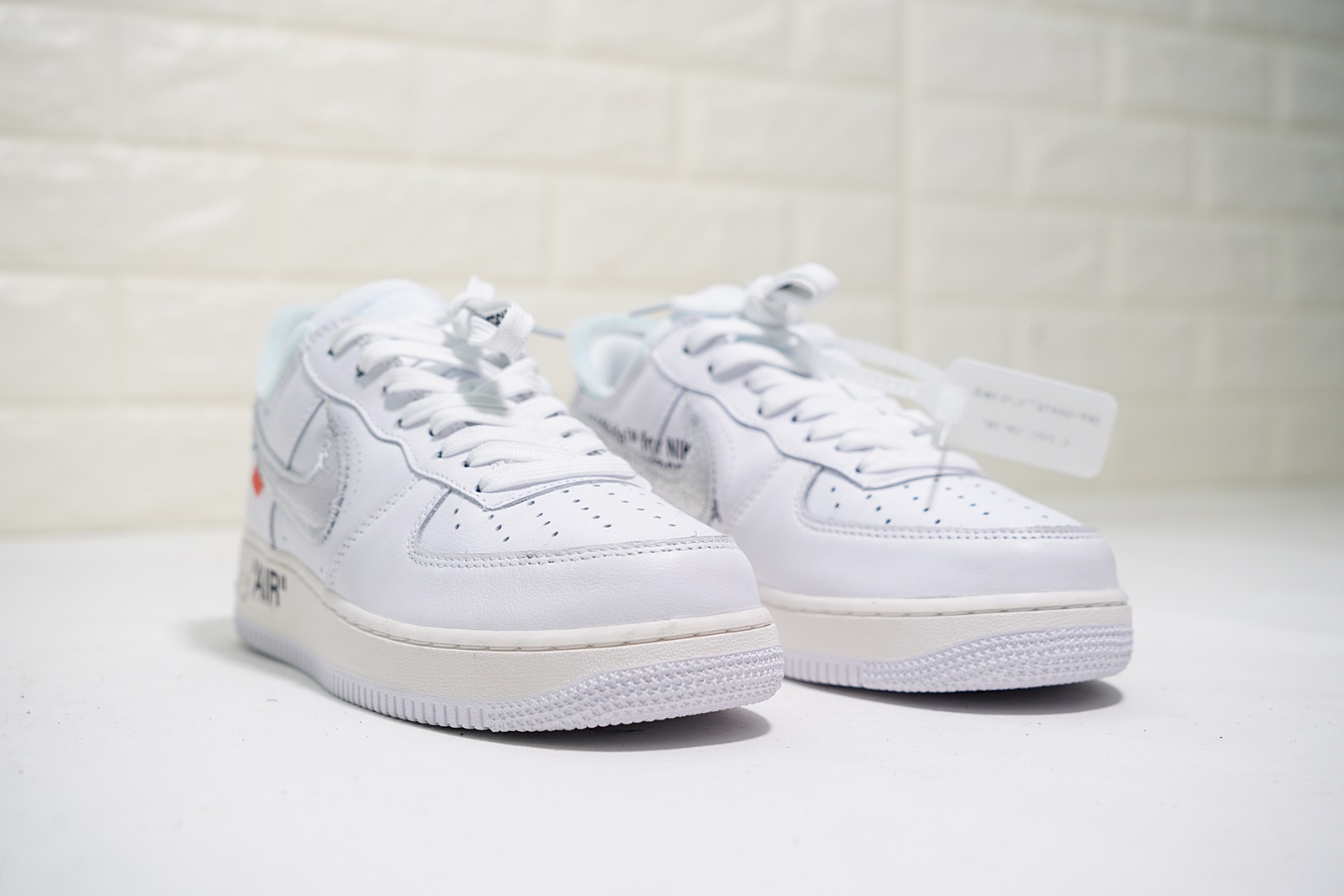 nike air force 1 - Blanco Plateado