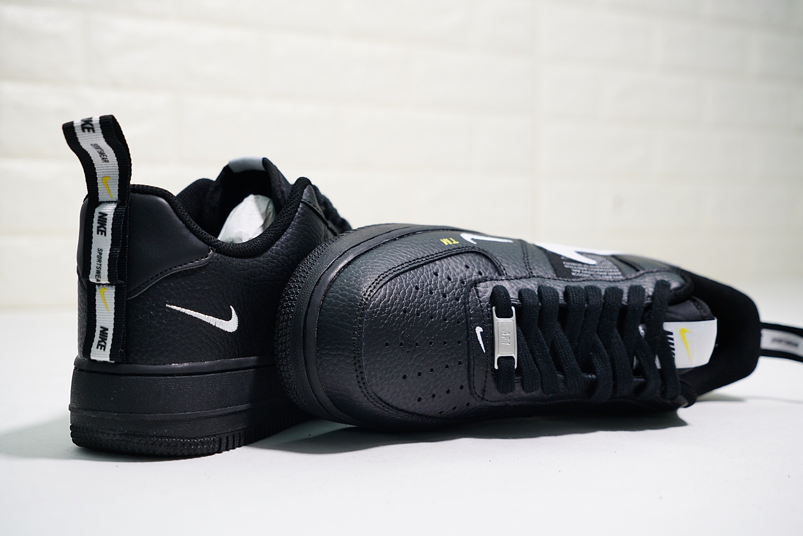 nike air force 1 - Blanco Negro