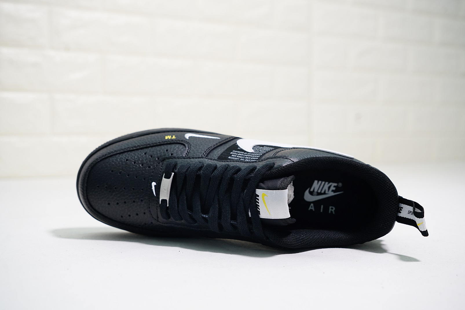 nike air force 1 - Blanco Negro