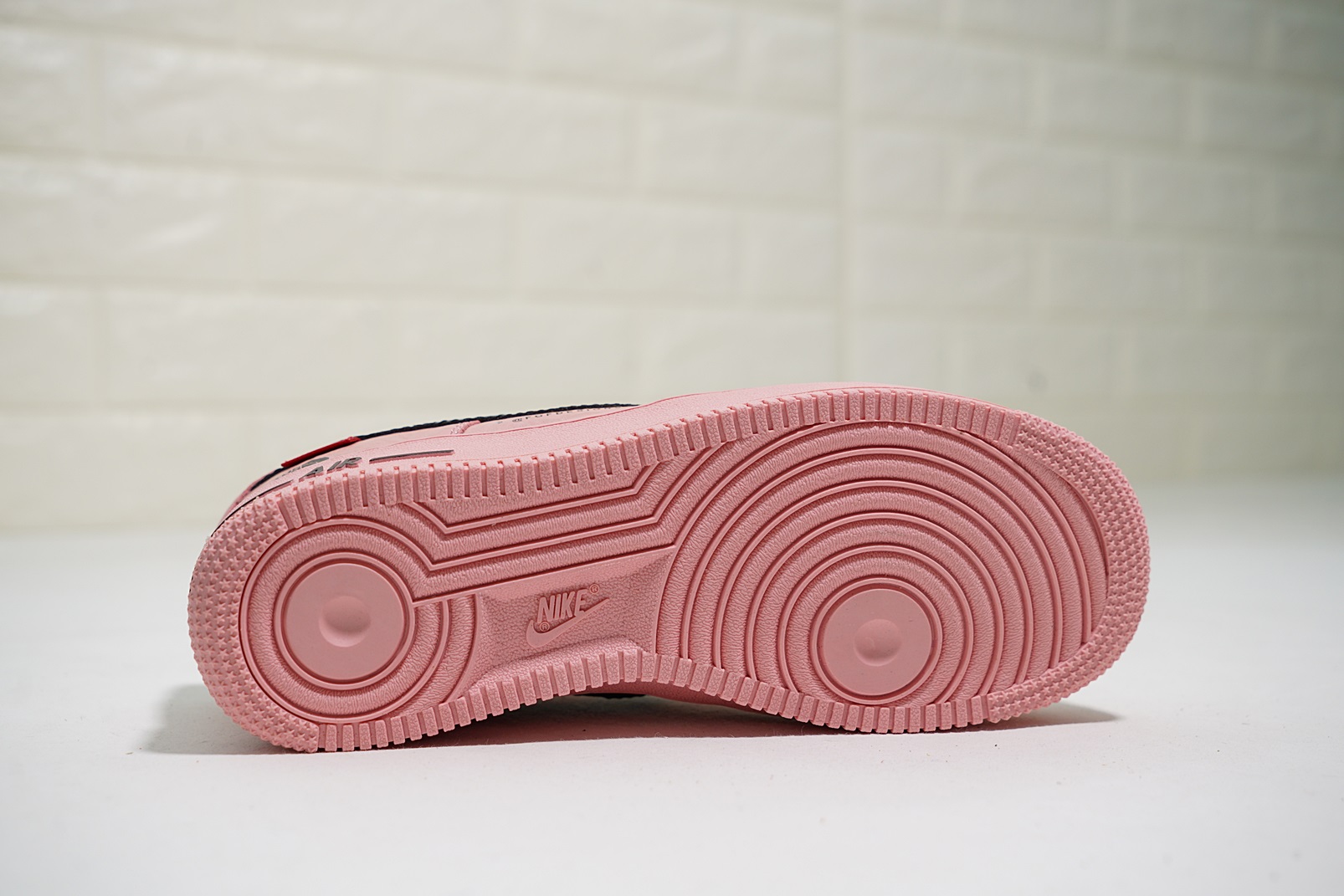 nike air force 1 - Rosado Negro