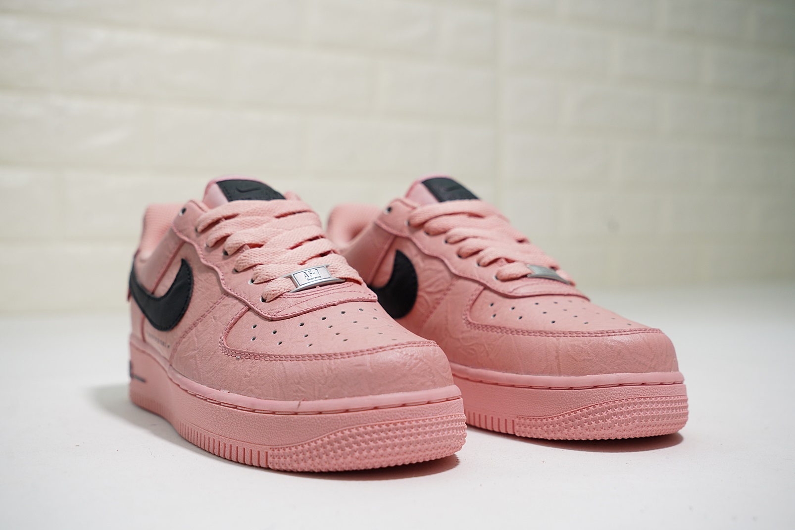 nike air force 1 - Rosado Negro