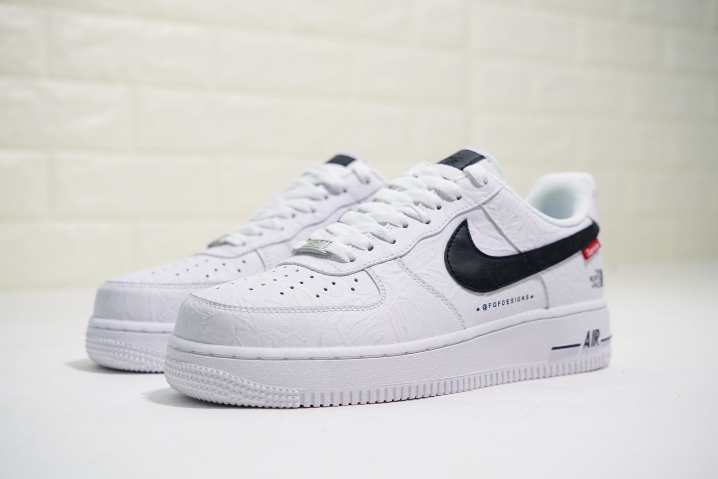 nike air force 1 - Blanco Negro