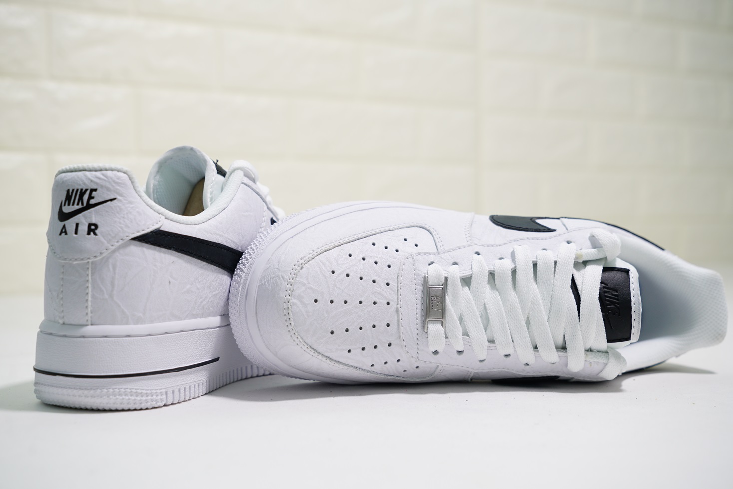 nike air force 1 - Blanco Negro