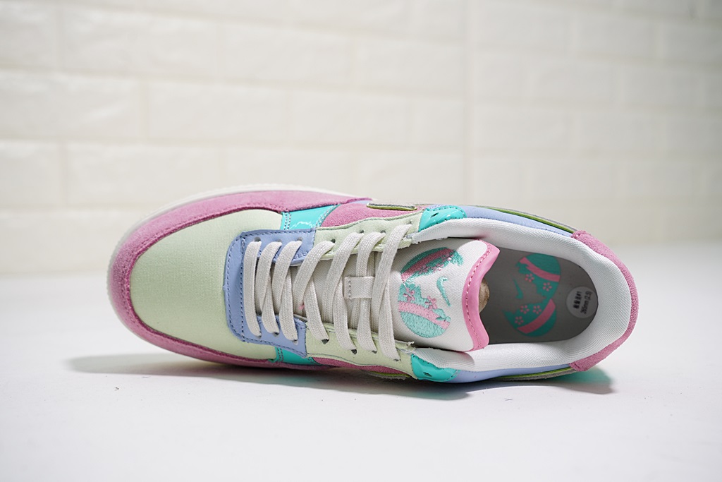 nike air force 1 - Rosado Celeste Azul Vainilla