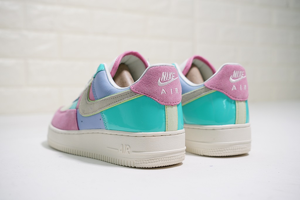 nike air force 1 - Rosado Celeste Azul Vainilla