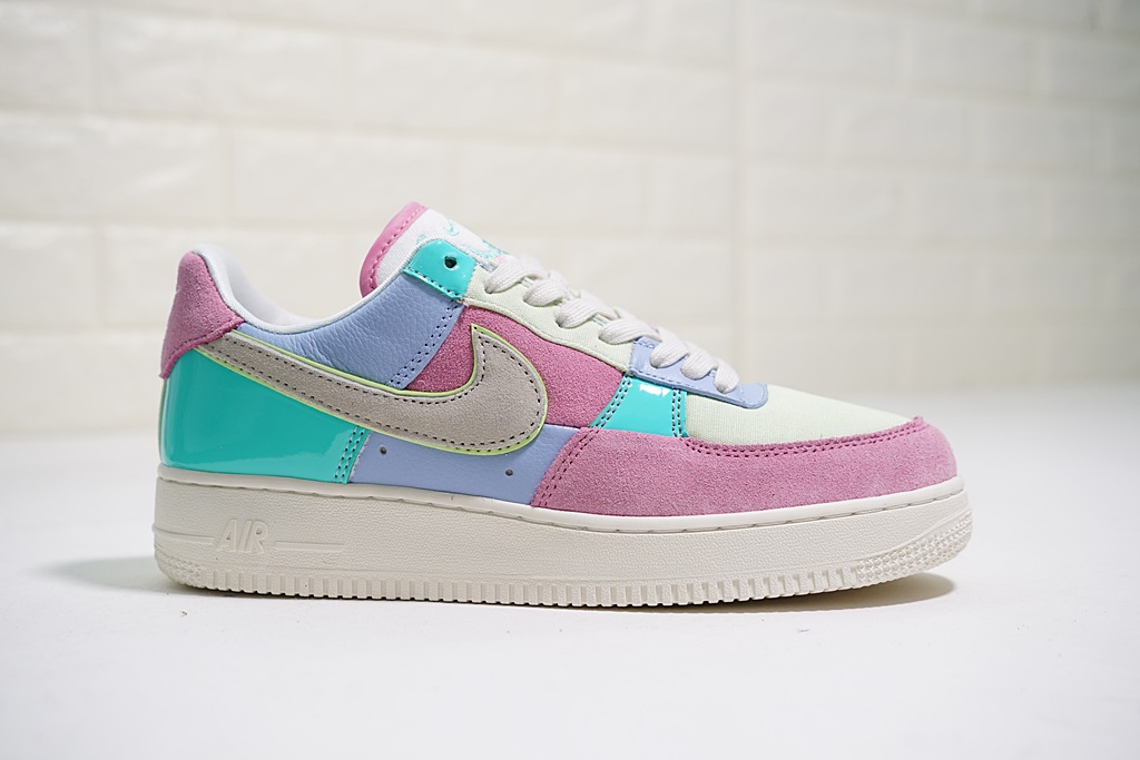 nike air force 1 - Rosado Celeste Azul Vainilla