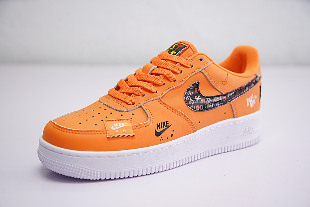 nike air force 1 - Naranjo Negro Arcoiris