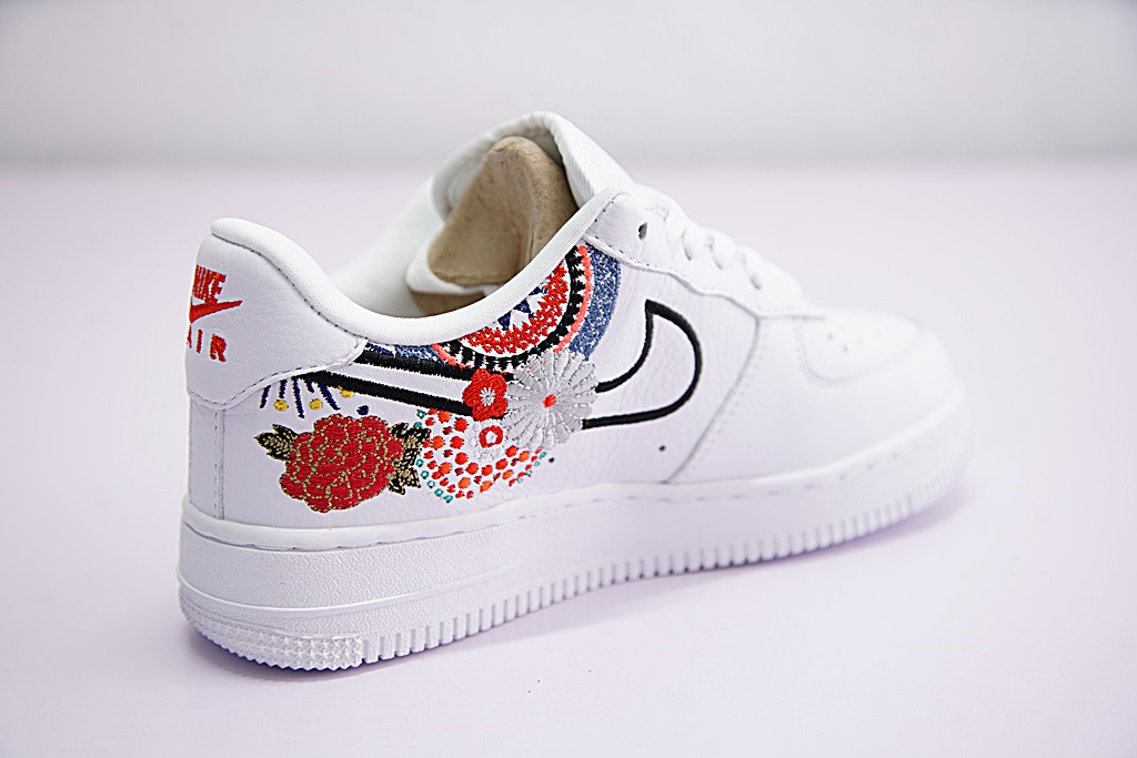 nike air force 1 - Blanco Negro Arcoiris