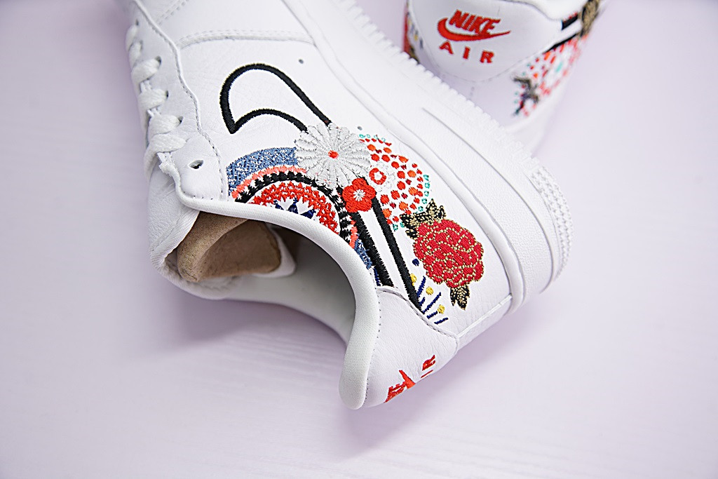 nike air force 1 - Blanco Negro Arcoiris