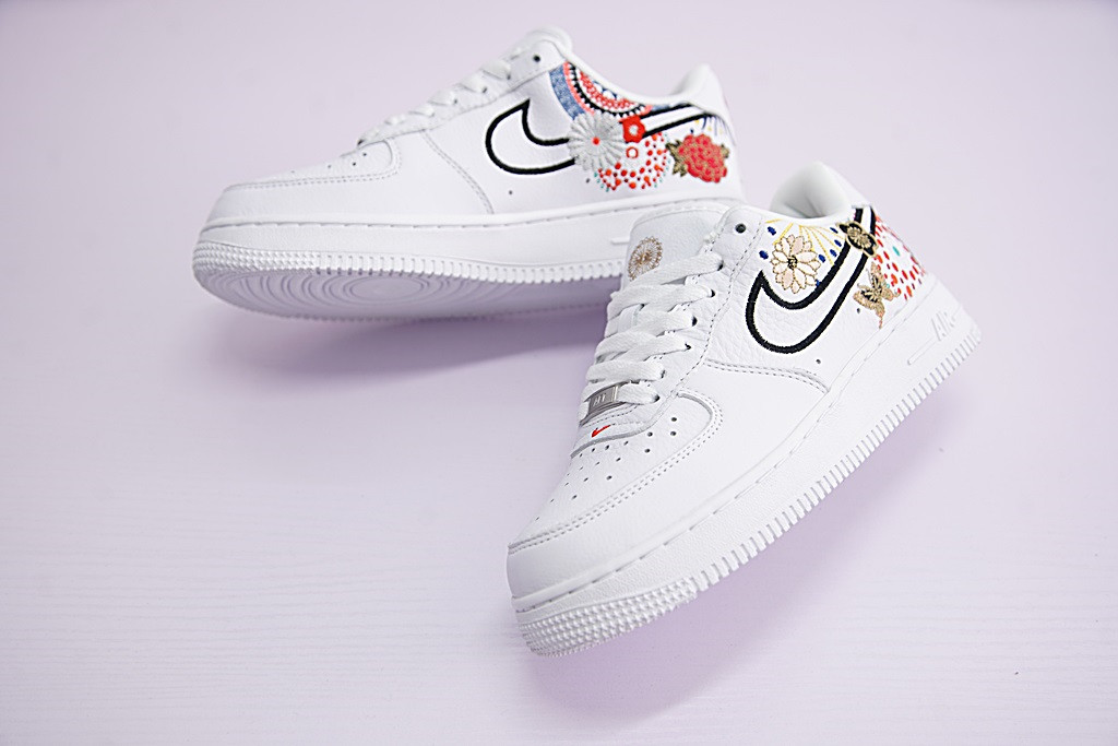nike air force 1 - Blanco Negro Arcoiris