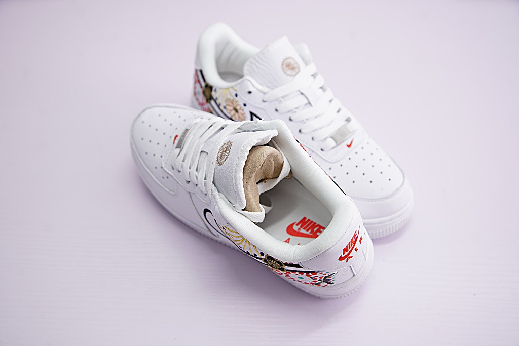 nike air force 1 - Blanco Negro Arcoiris