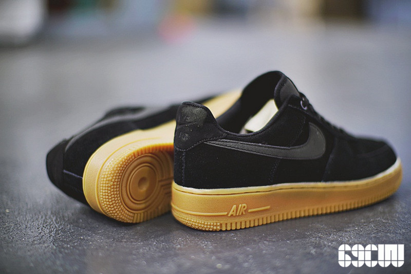 nike air force 1 - Negro Gris