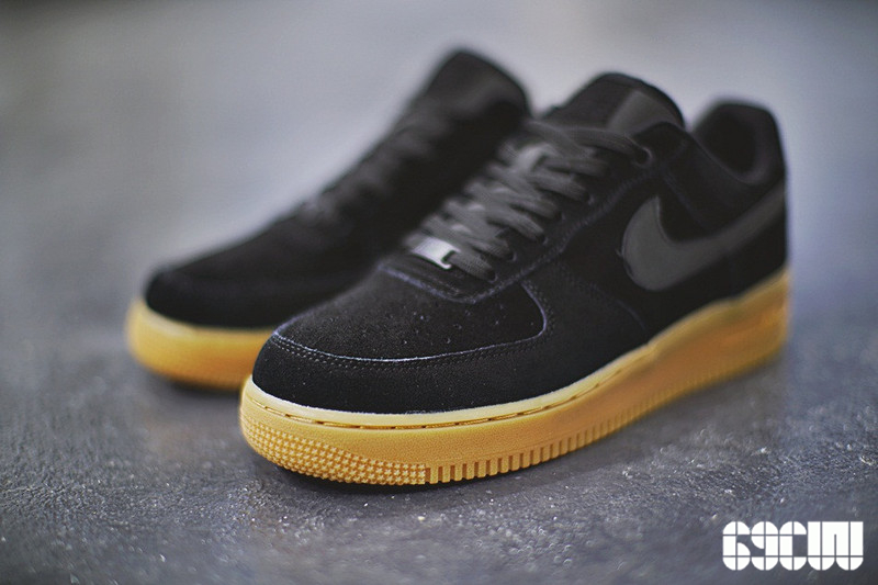 nike air force 1 - Negro Gris