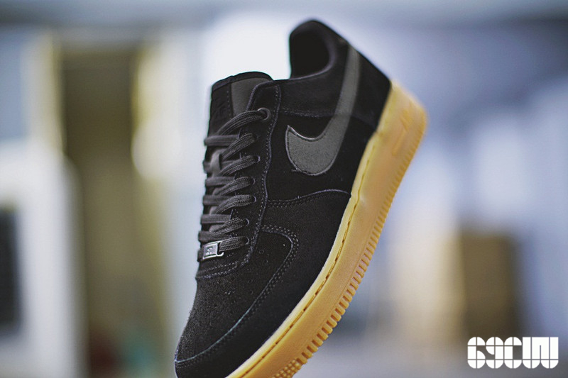 nike air force 1 - Negro Gris
