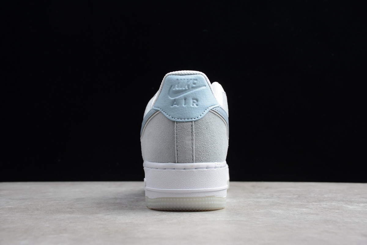 nike air force 1 - Blanco Celeste