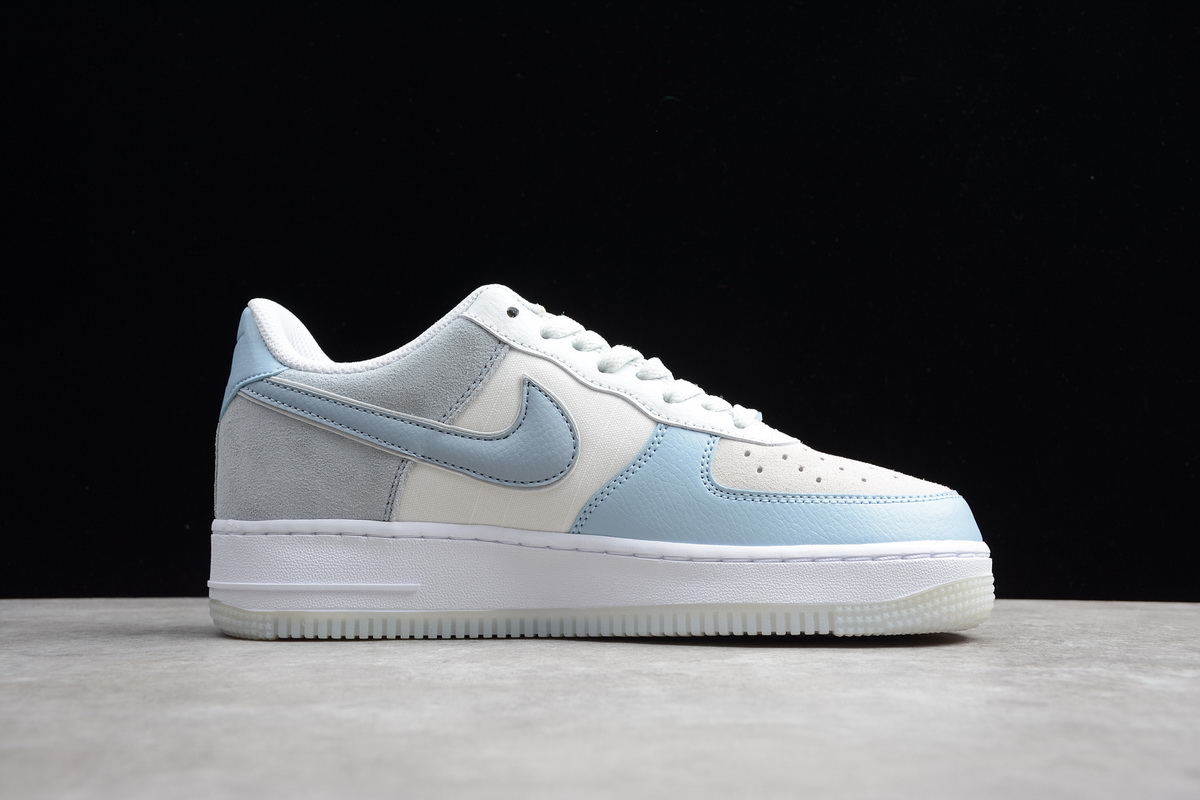 nike air force 1 - Blanco Celeste