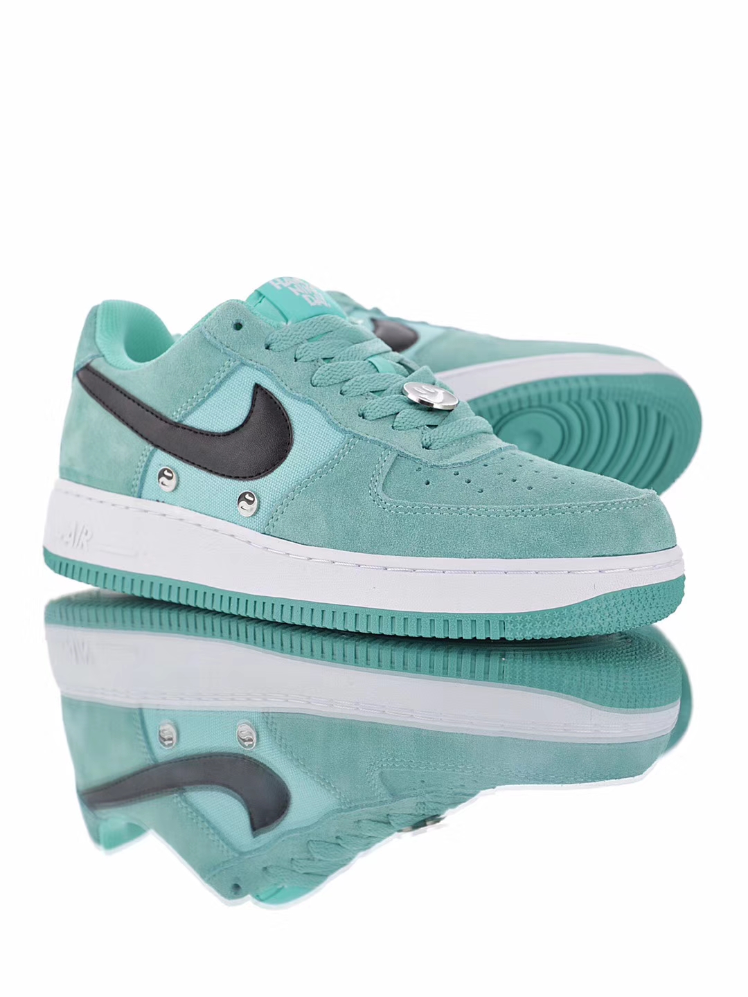 nike air force 1 - Menta Negro