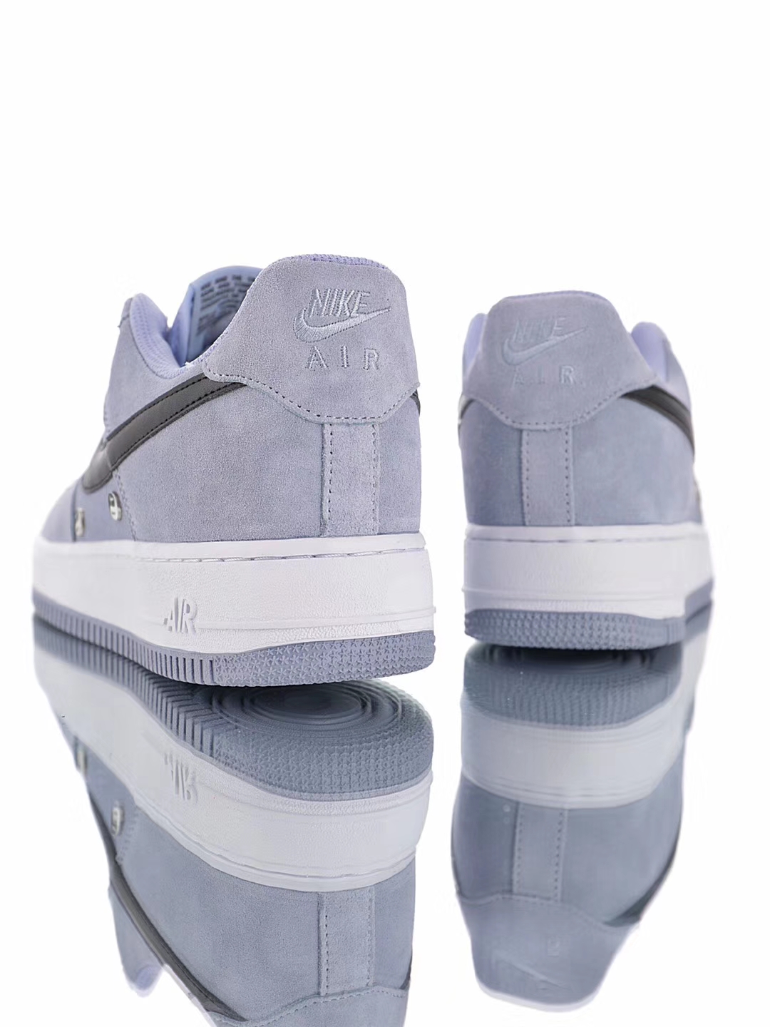 nike air force 1 - Morado Negro