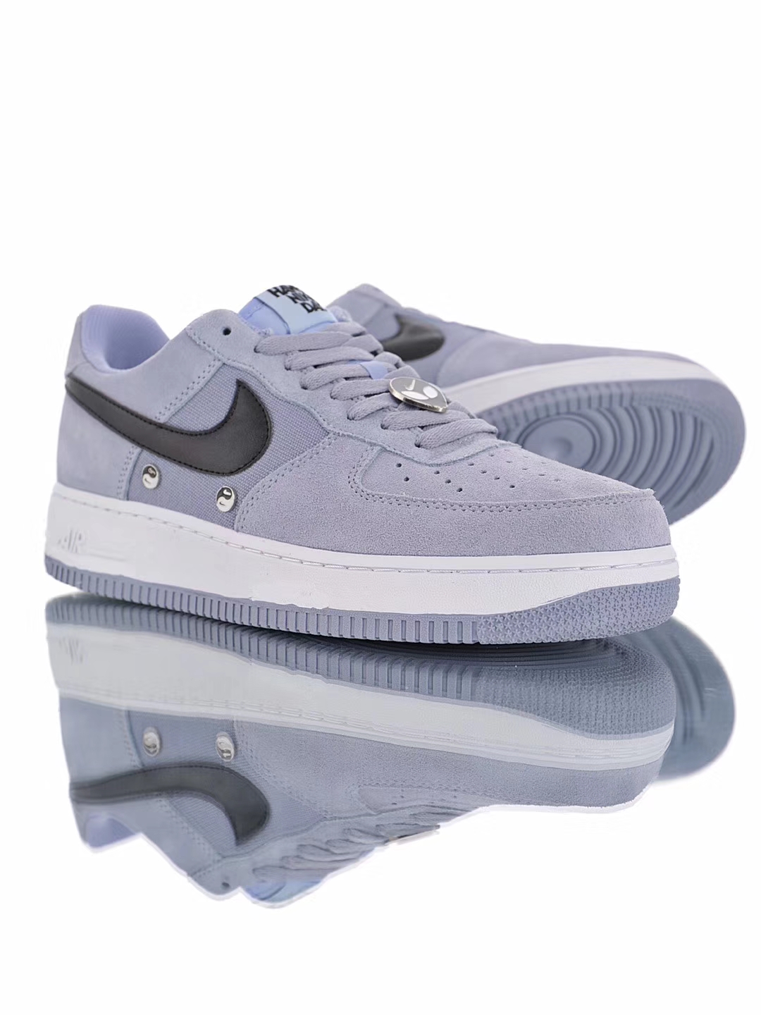 nike air force 1 - Morado Negro