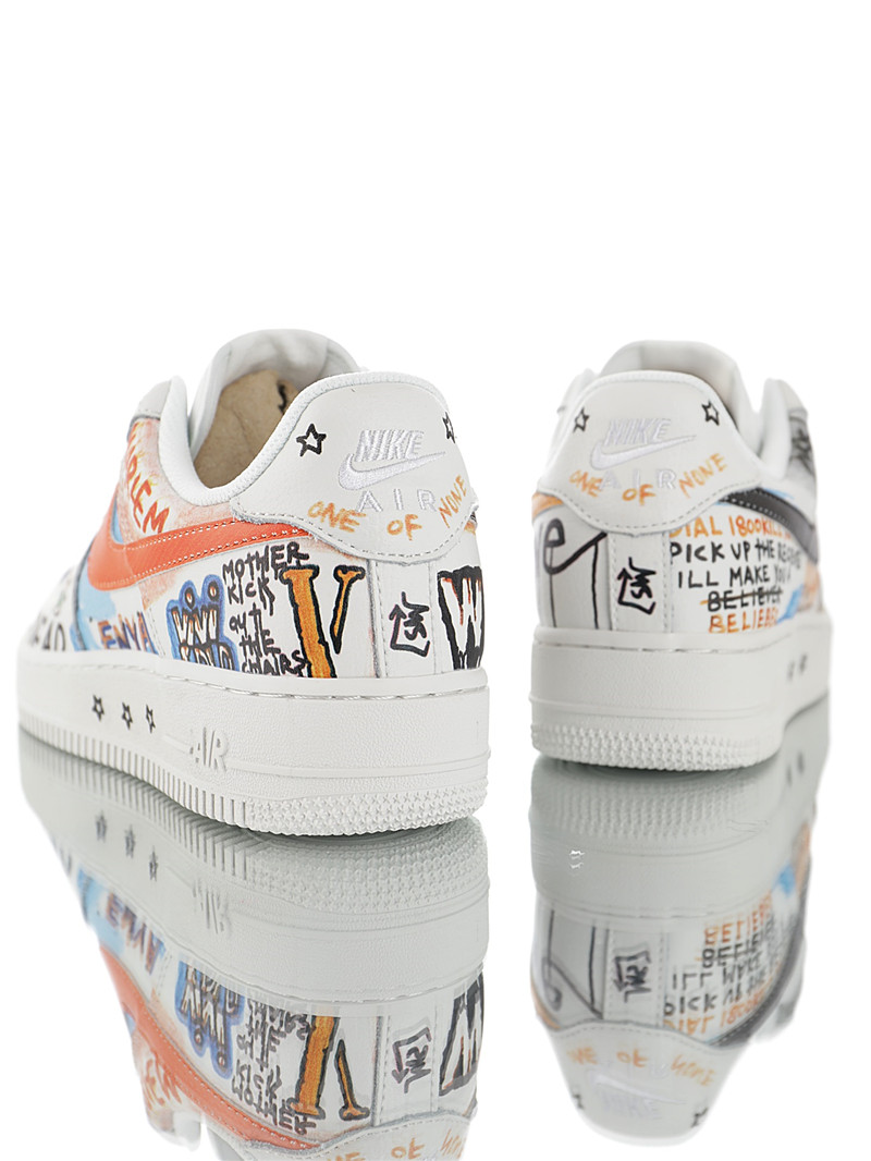 nike air force 1 - Blanco Negro Arcoiris