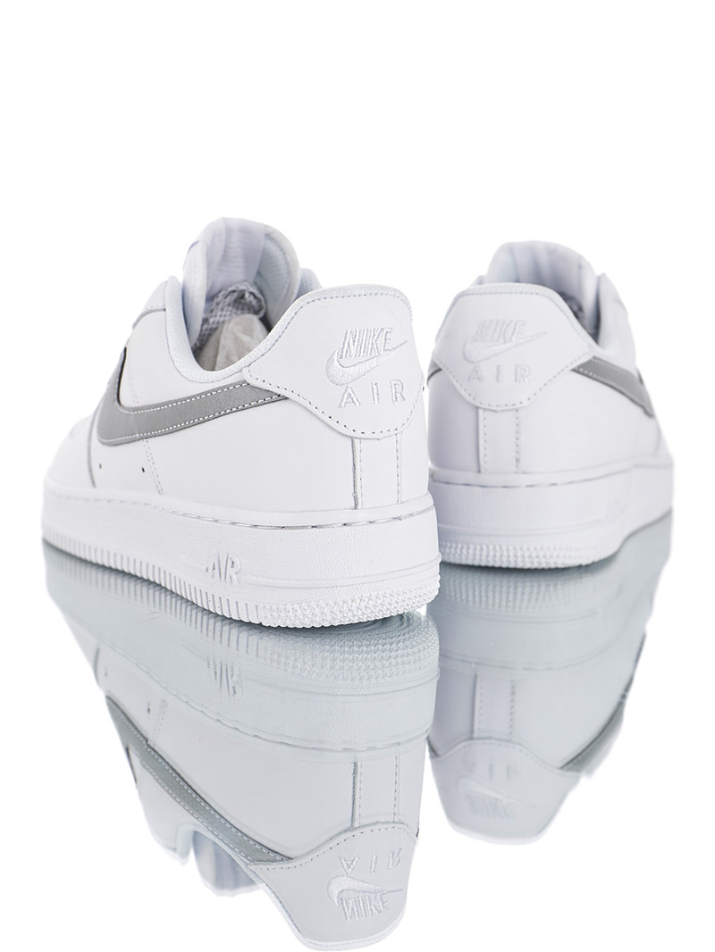 nike air force 1 - Blanco Gris Fluor