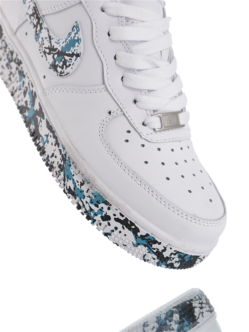 nike air force 1 - Blanco Negro