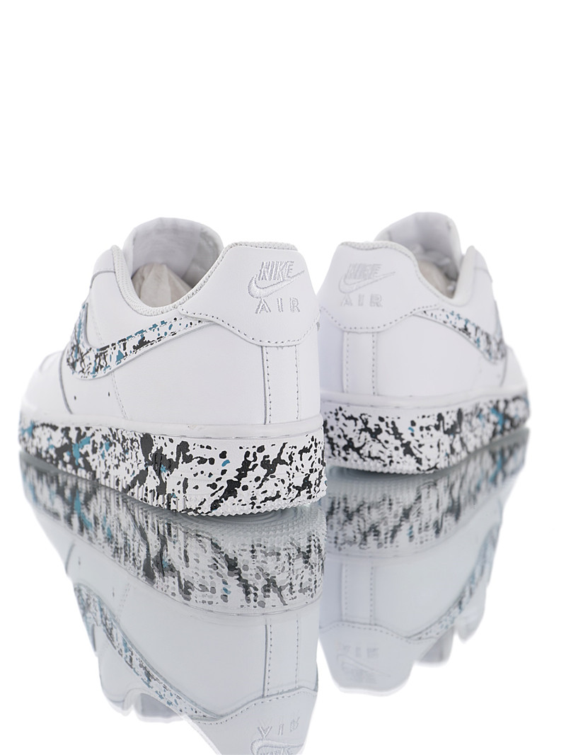 nike air force 1 - Blanco Negro