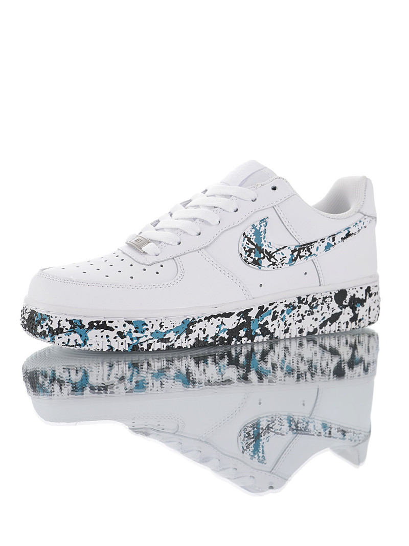 nike air force 1 - Blanco Negro